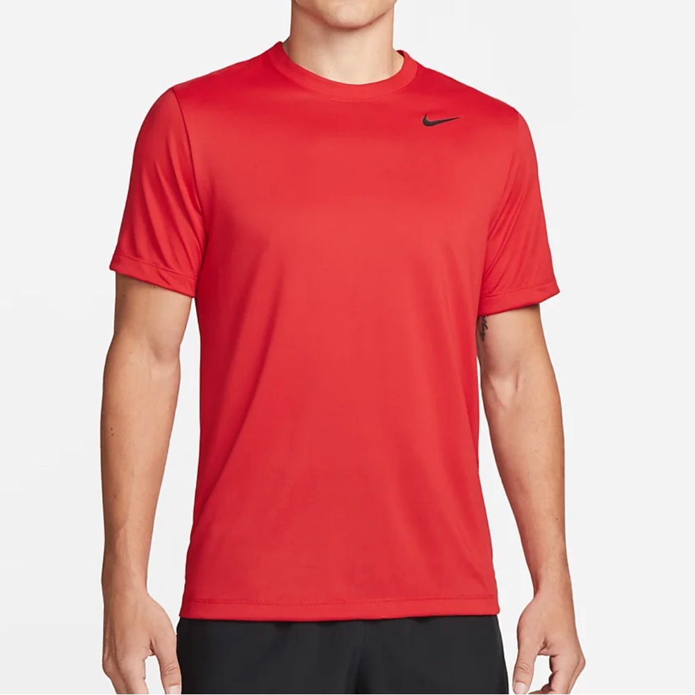 Red Nike dri fit shirt